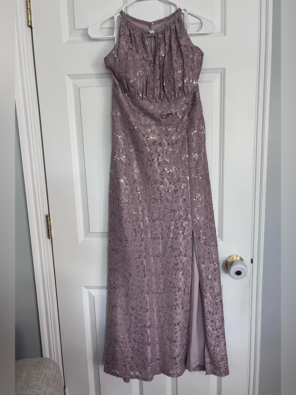 Oleg Cassini formal dress, size 10, like new